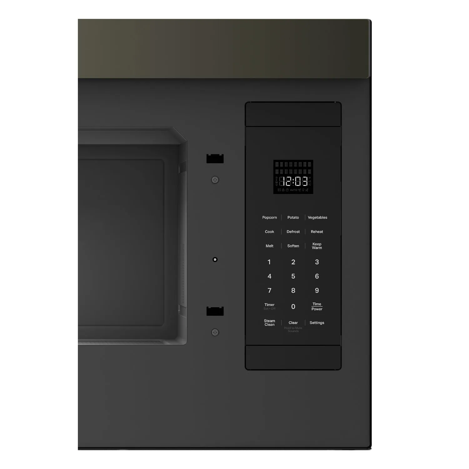 KitchenAid Black Stainless Over-the-Range Microwave (1.10 Cu Ft) - YKMMF330PBS