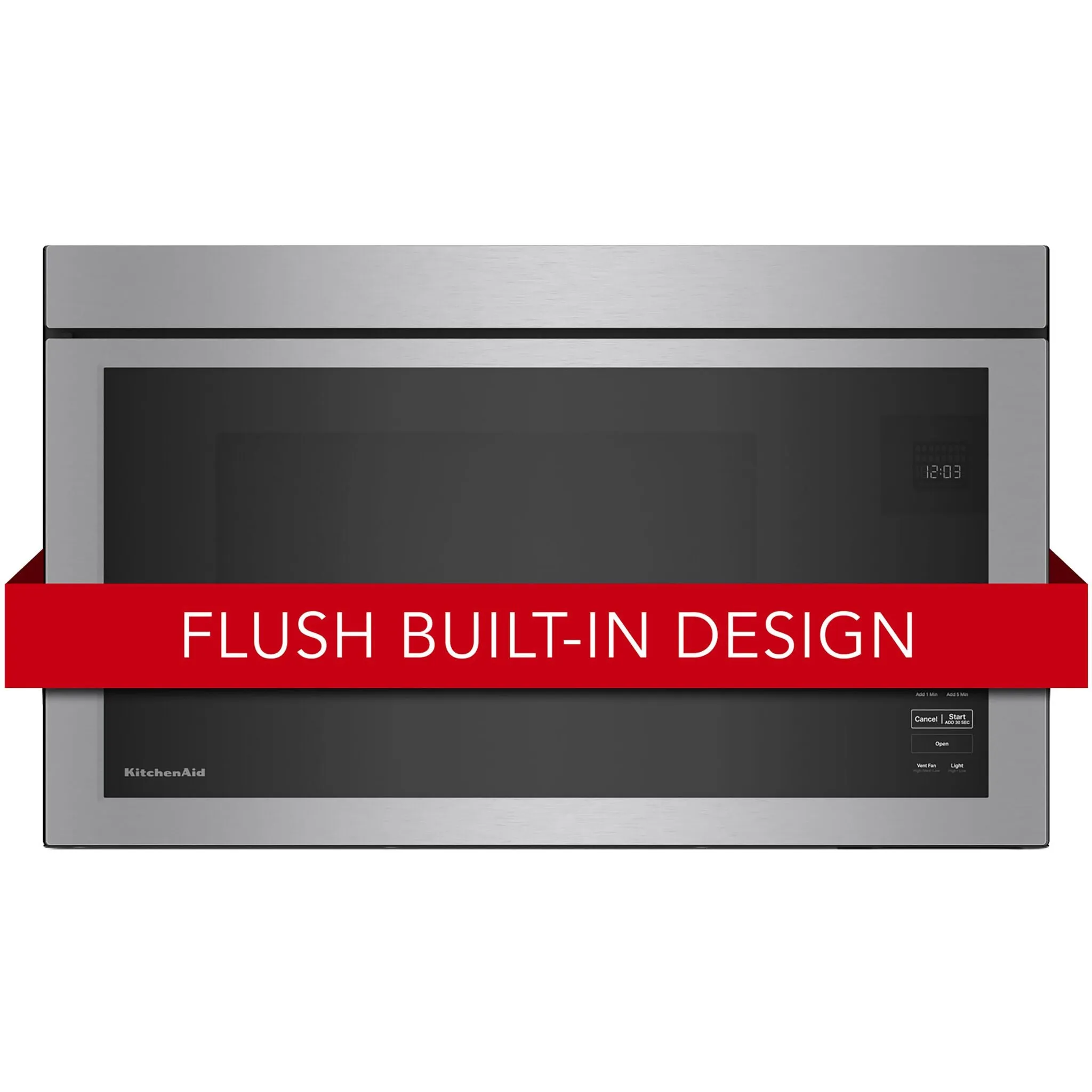 KitchenAid PrintShield Stainless Over-the-Range Microwave (1.10 Cu Ft) - YKMMF330PPS
