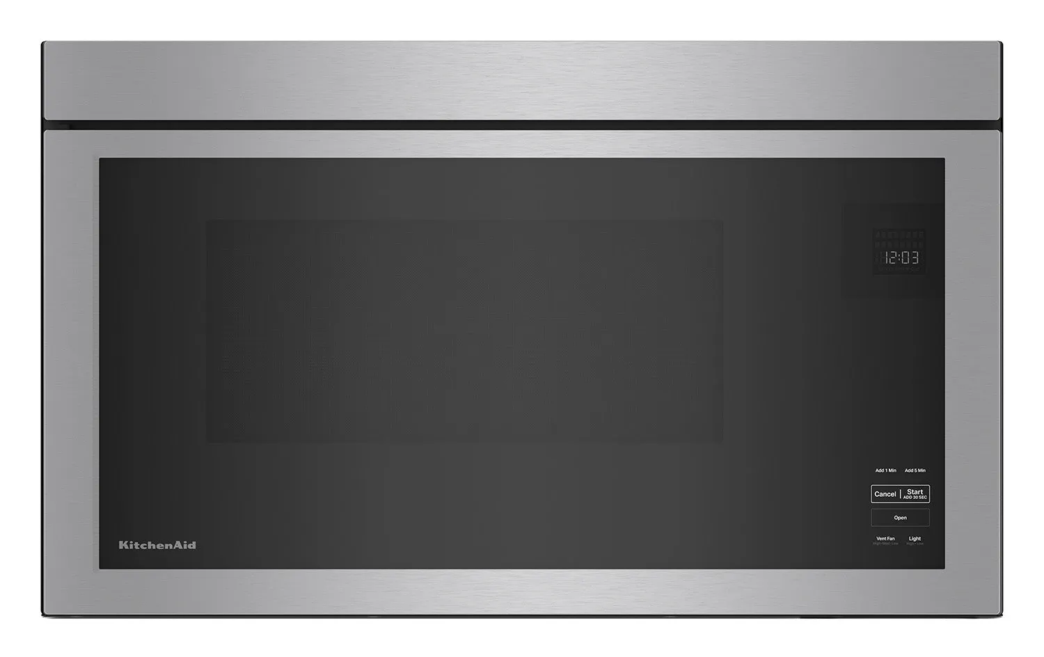 KitchenAid PrintShield Stainless Over-the-Range Microwave (1.10 Cu Ft) - YKMMF330PPS