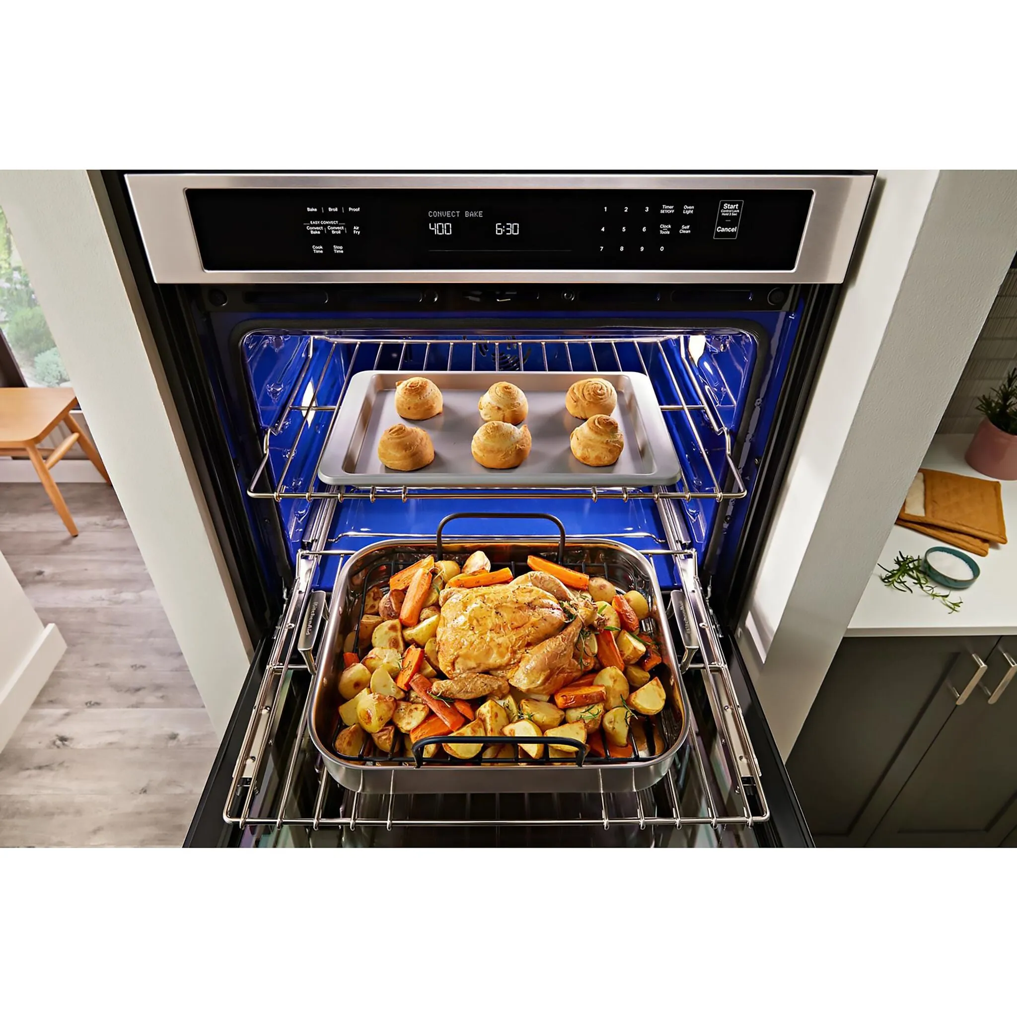 KitchenAid Stainless Steel 30" Wall Oven (5.00 Cu Ft) - KOES530PSS