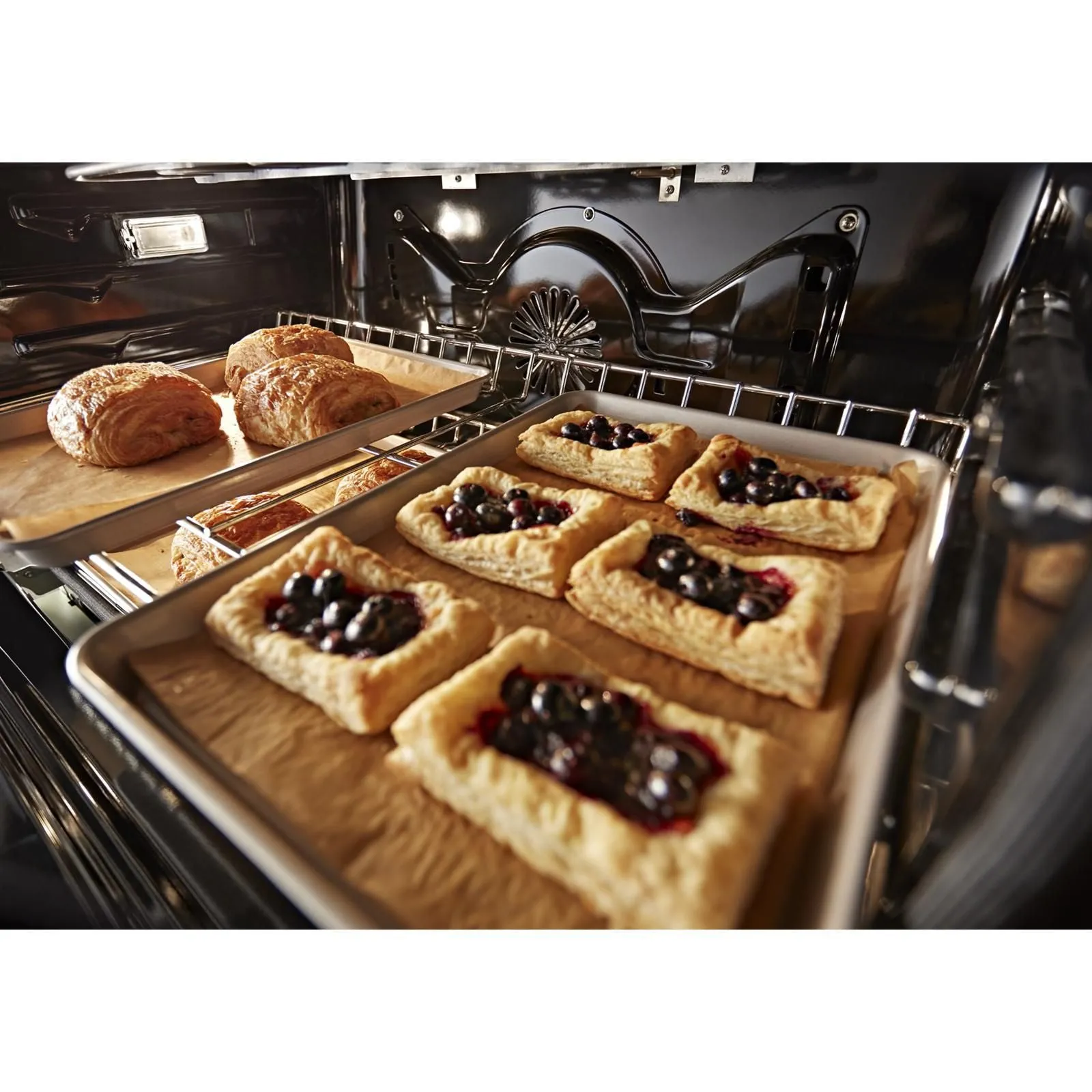 KitchenAid Stainless Steel Dual Fuel Smart Freestanding Range (5.1 Cu. Ft.) - KFDC506JSS
