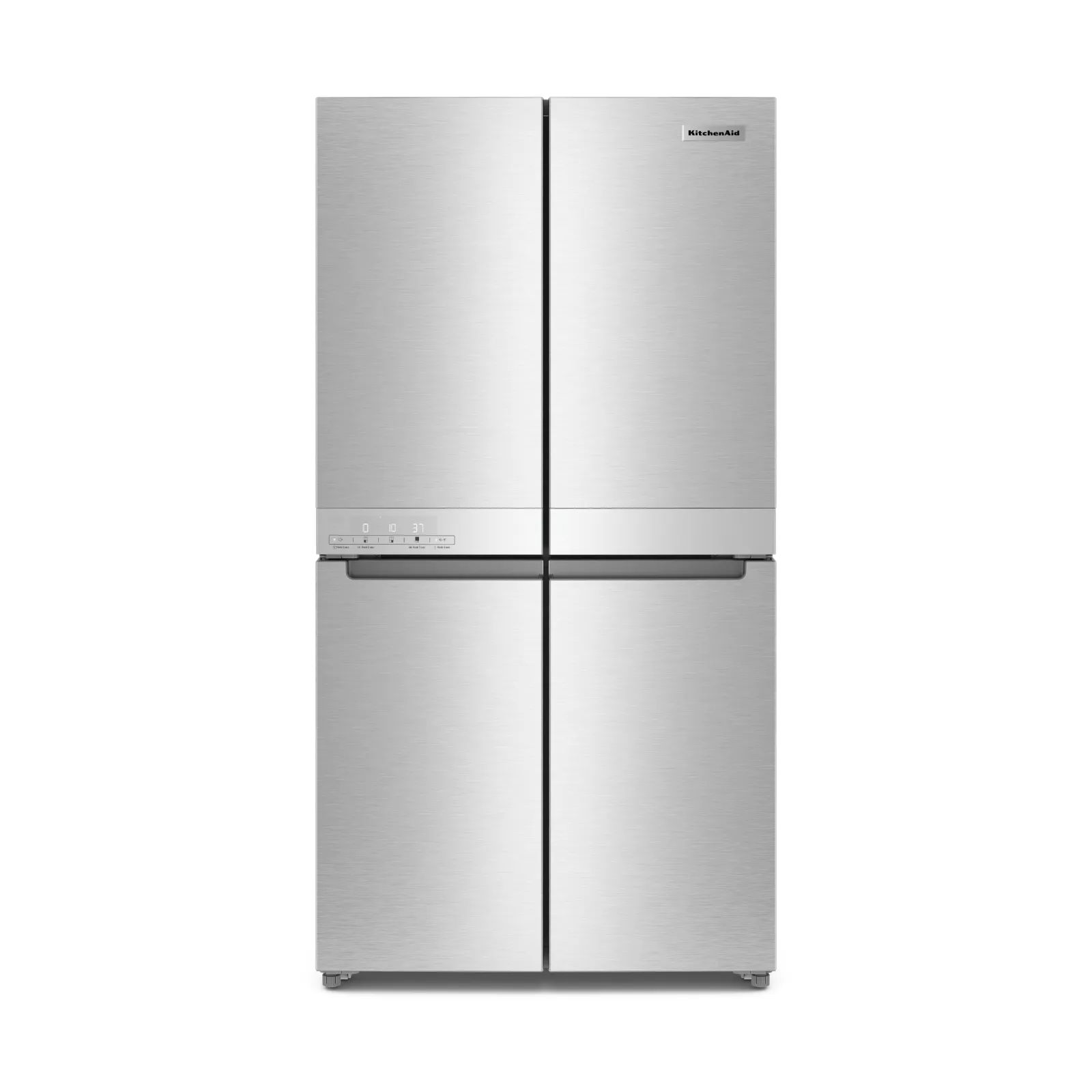 KitchenAid Stainless Steel Kitchen Package with French Door Refrigerator, Electric Range & Built-In Dishwasher