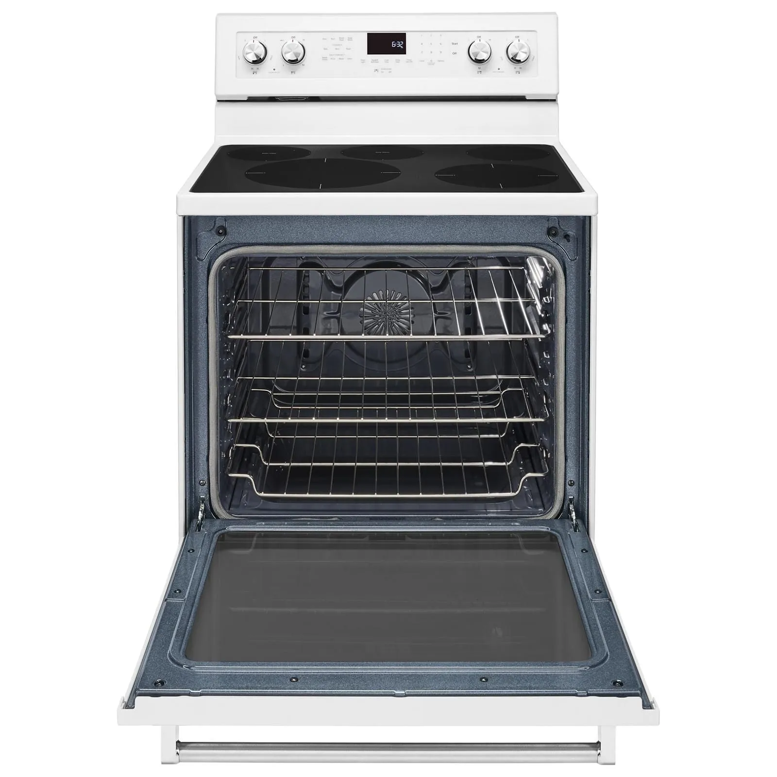 KitchenAid White Electric Convection Range (6.4 Cu.Ft.) - YKFEG500EWH