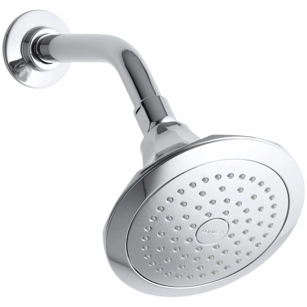 KOHLER K-457-AK-CP Memoirs Classic Single-Function Katalyst Shower, Polished Chrome