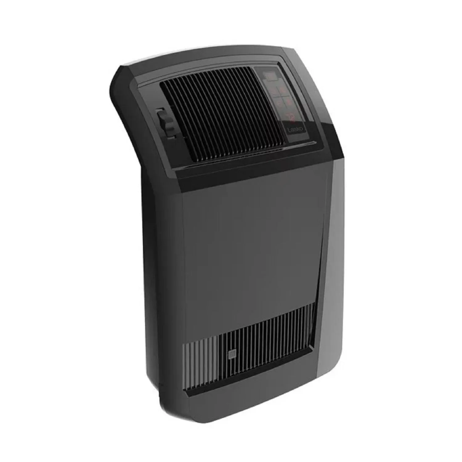 Lasko CC24925 1500W Cyclonic Ceramic Console Electric Space Heater with Timer Black