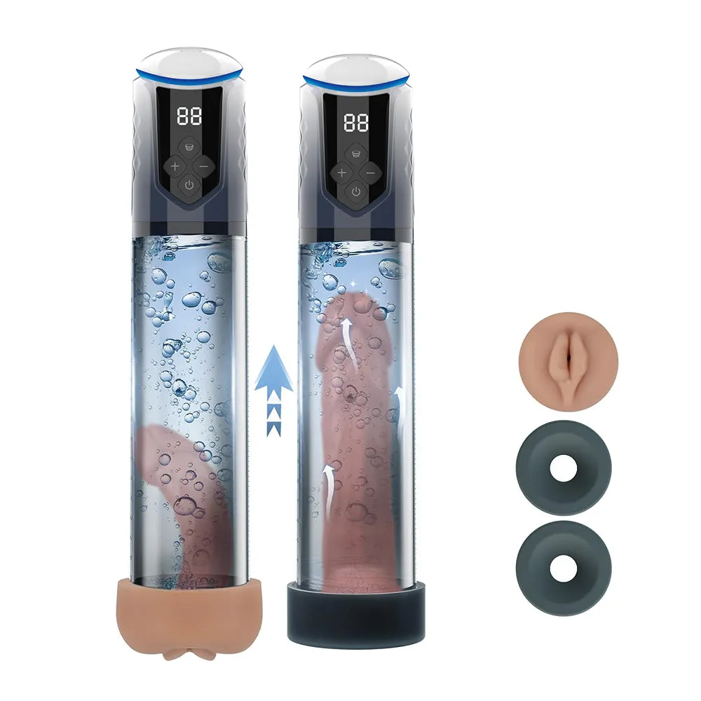 Leto Electric Vacuum Penis Pump With Digital Display