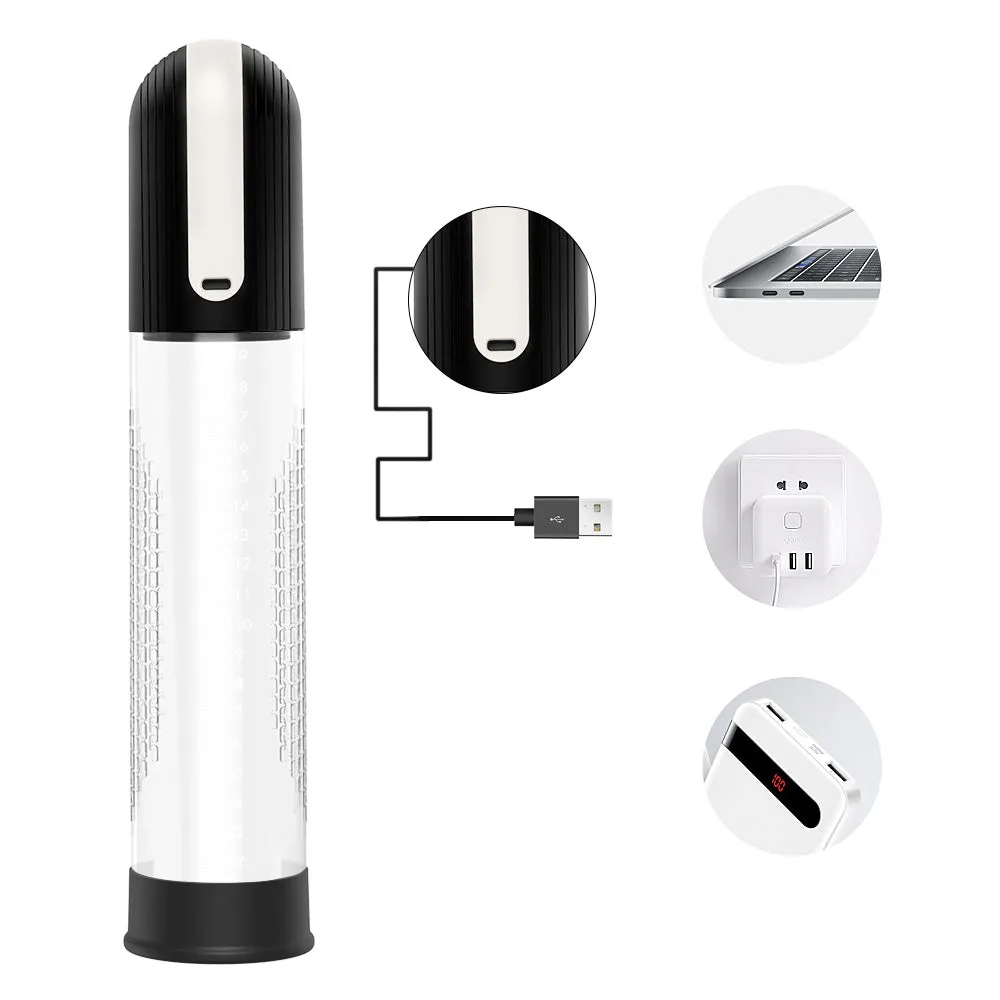 Leto Electric Vacuum Textured Penis Pump