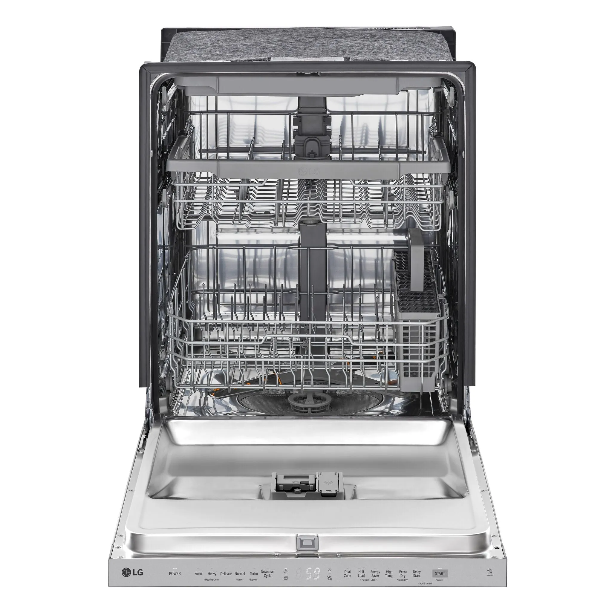 LG Smudge Resistant Stainless Kitchen Package with French Door Refrigerator, Electric Range & Built-In Dishwasher
