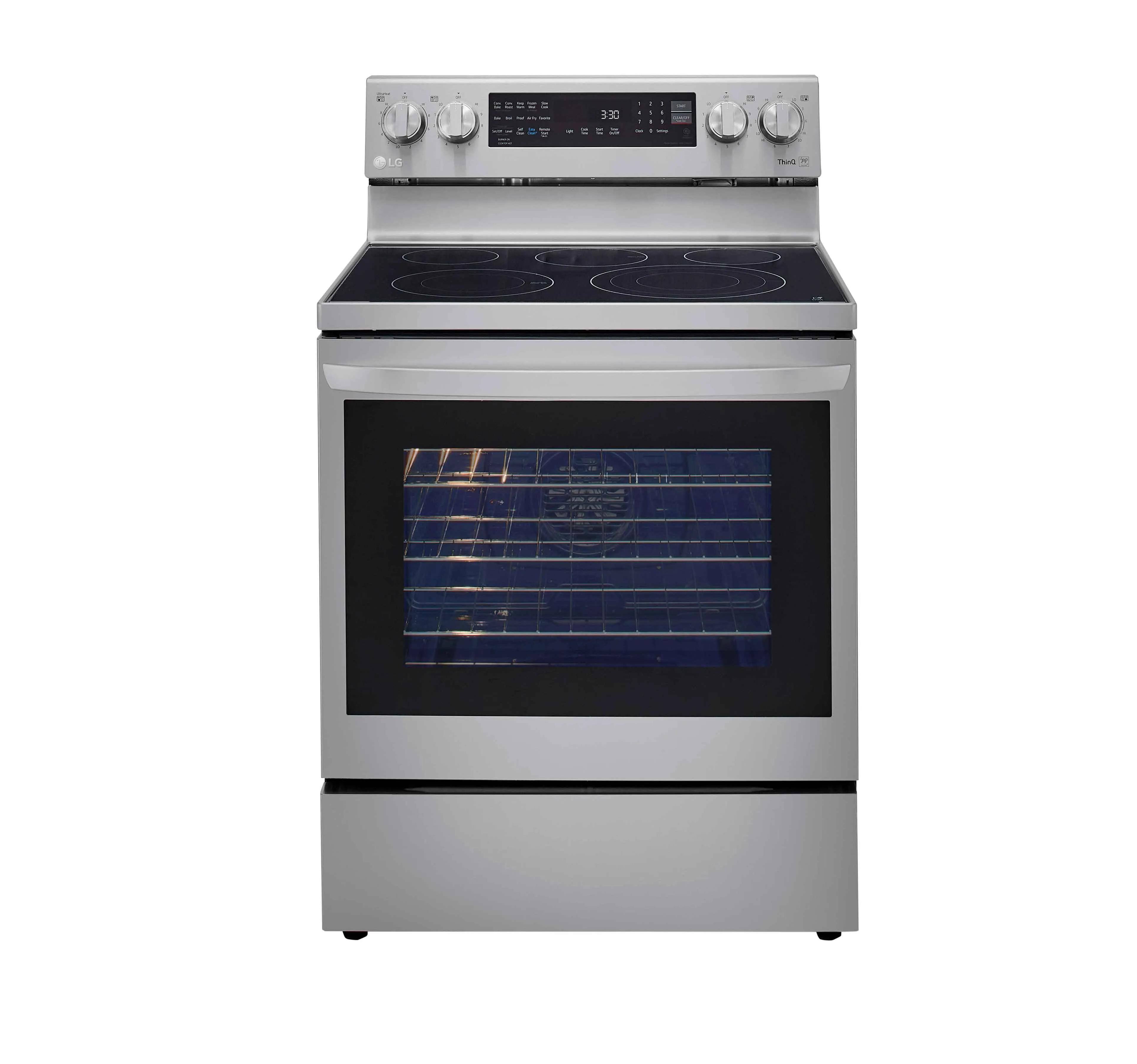 LG Smudge Resistant Stainless Kitchen Package with French Door Refrigerator, Electric Range & Built-In Dishwasher