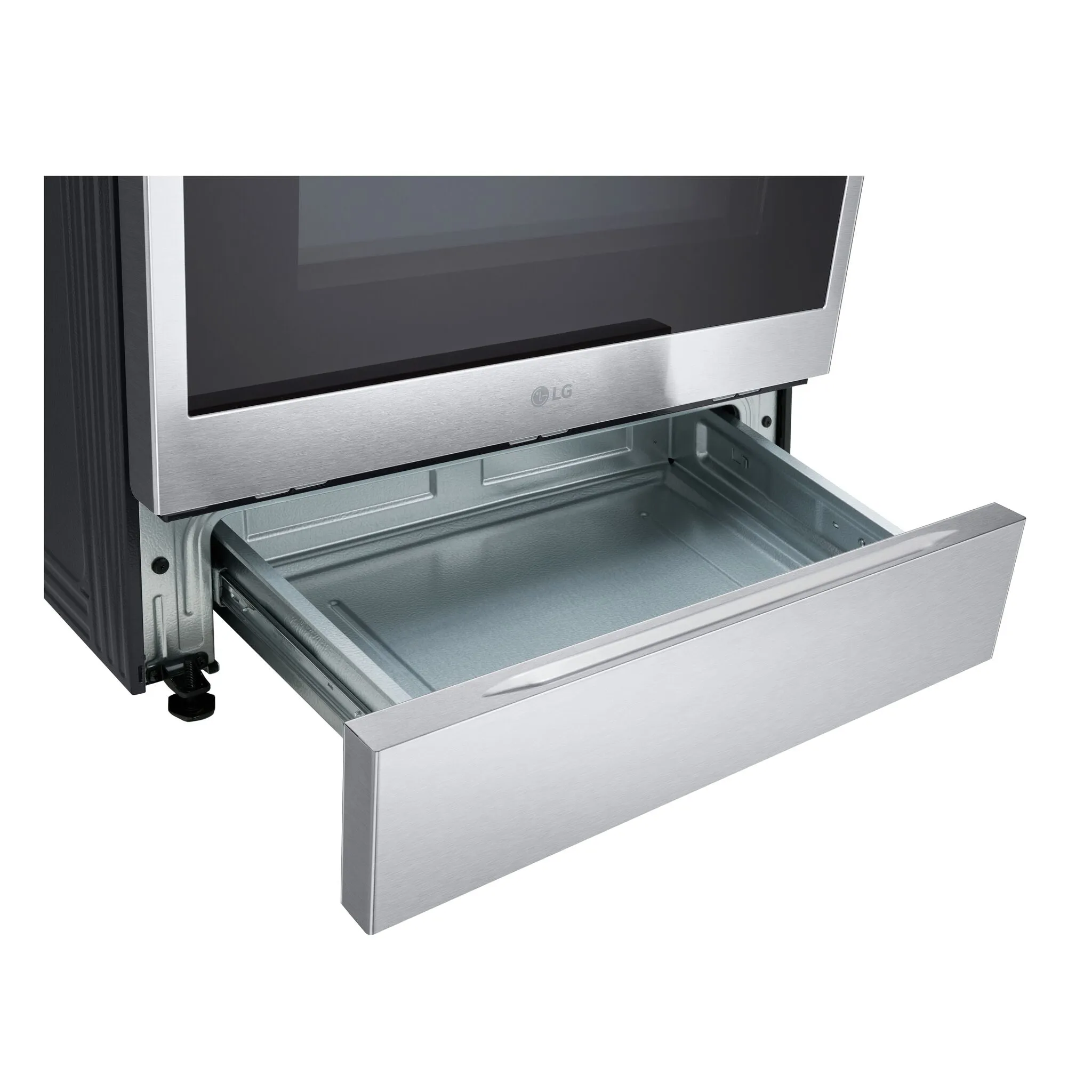 LG Smudge Resistant Stainless Steel Smart Induction Slide-in Range with True Convection and Air Fry (6.3 Cu.Ft) - LSIL6332FE