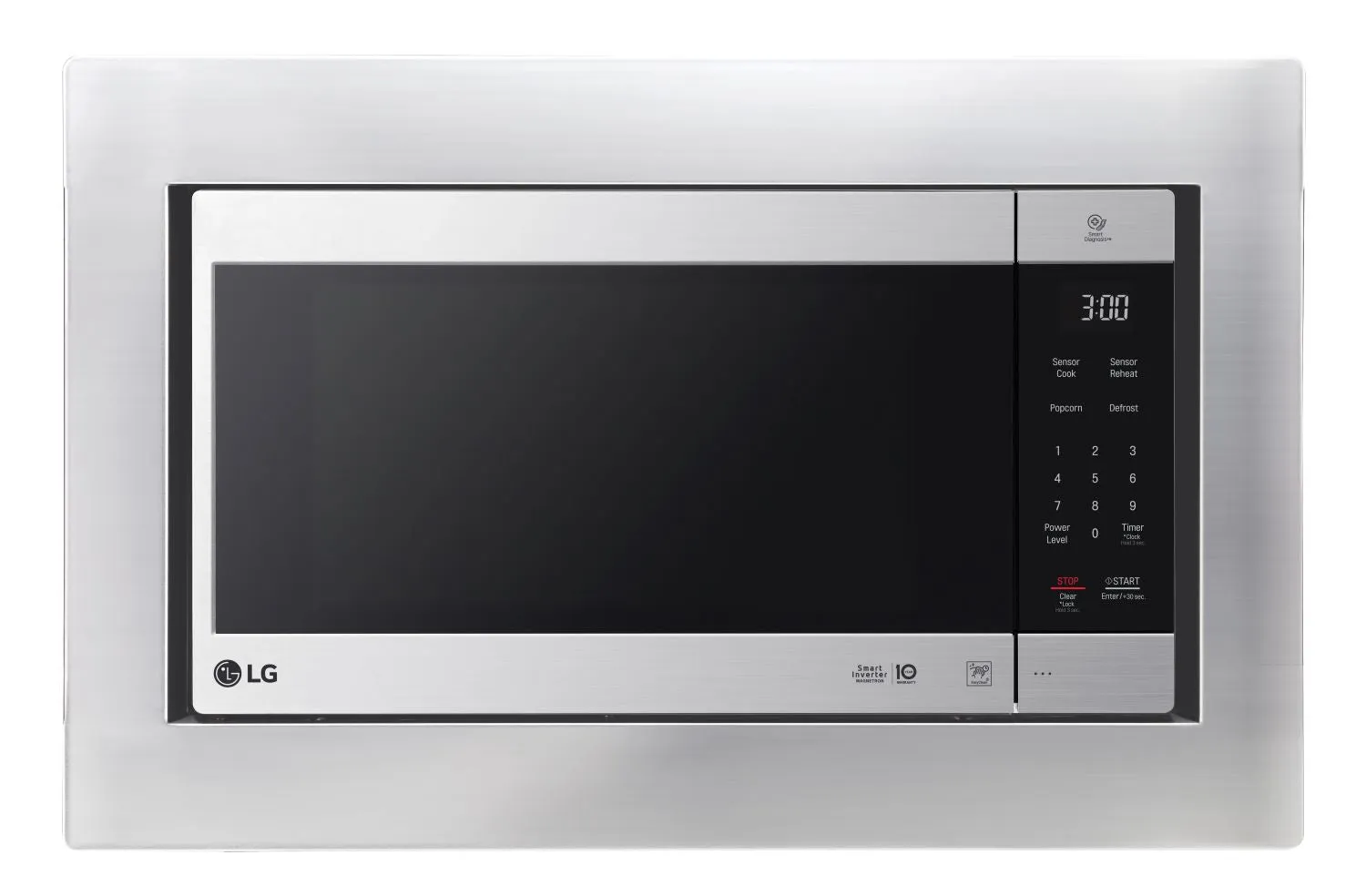 LG Stainless Steel Microwave Trim Kit - MK2030NST