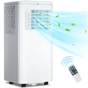 LifePlus NPL-06C/X1E Portable Air Conditioner 10,000 BTU (Ashrae) Indoor Room AC Unit Dehumidifier