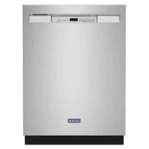 Maytag 24" Fingerprint Resistant Stainless Steel dishwasher with Dual Power filtration (50 dBA) - MDB4949SKZ