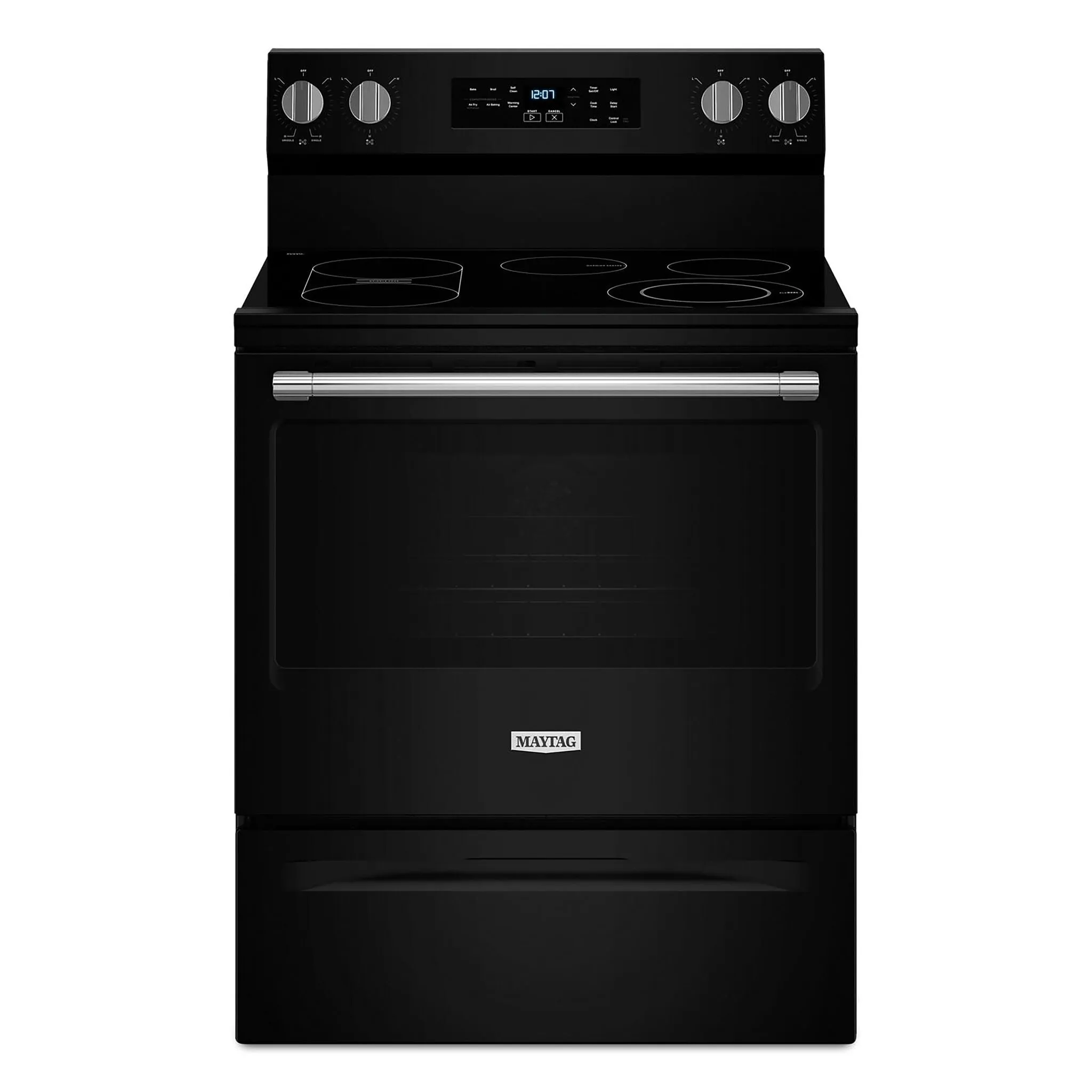 Maytag Black Electric Freestanding Range (5.3 Cu.Ft.) - YMFES6030RB
