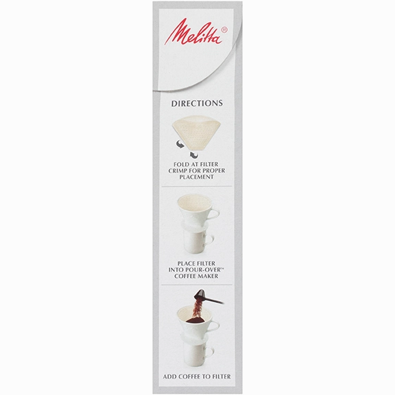 Melitta No. 4 Pour-Over Coffee Filters