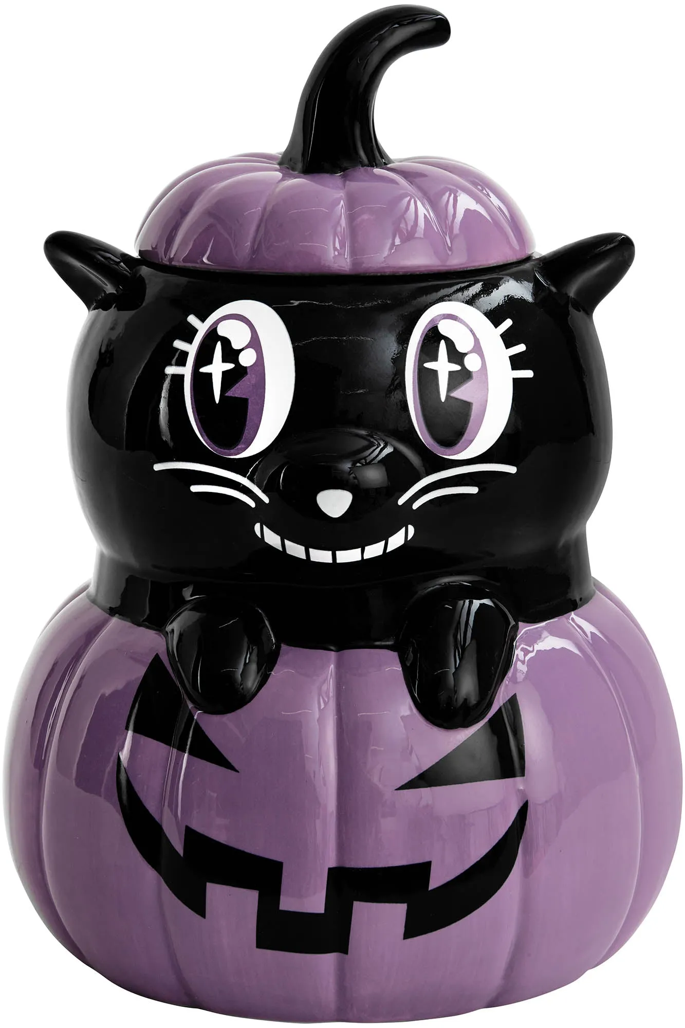 Meowloween Ceramic Jar