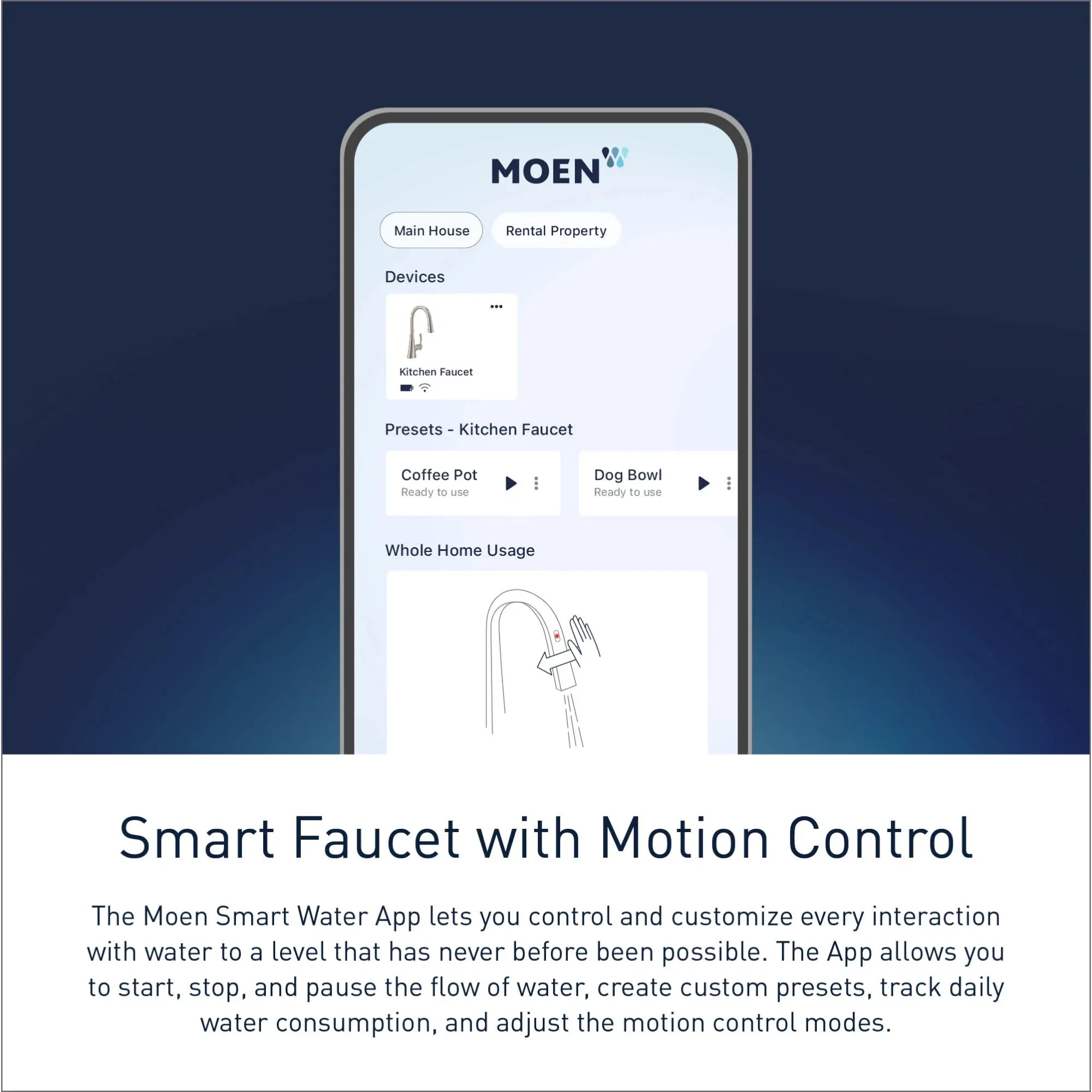 Moen S75005EV2 Nio 1.5 GPM Single Hole Pull Down Smart Kitchen Faucet - Spot Resist Stainless