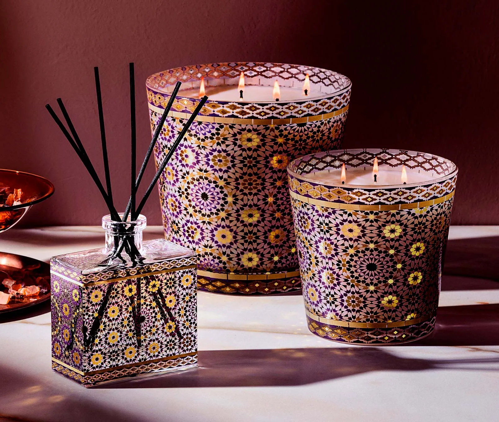 Moroccan Amber Decorative Reed Diffuser