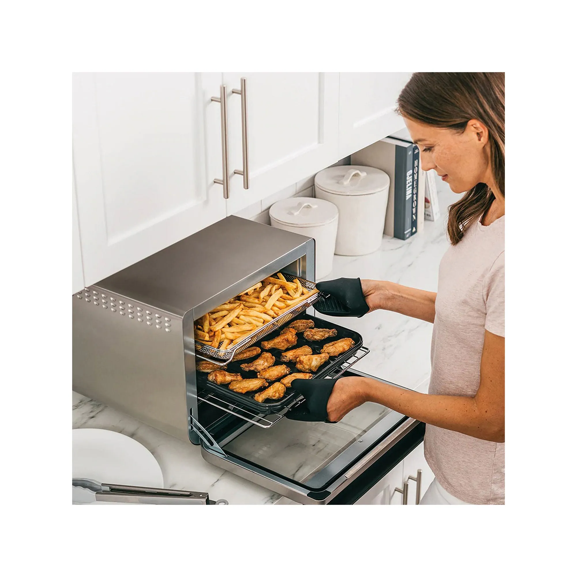 Ninja DT201 Foodi Pro Air Fry Oven 10-in-1 XL Convection Toaster Oven