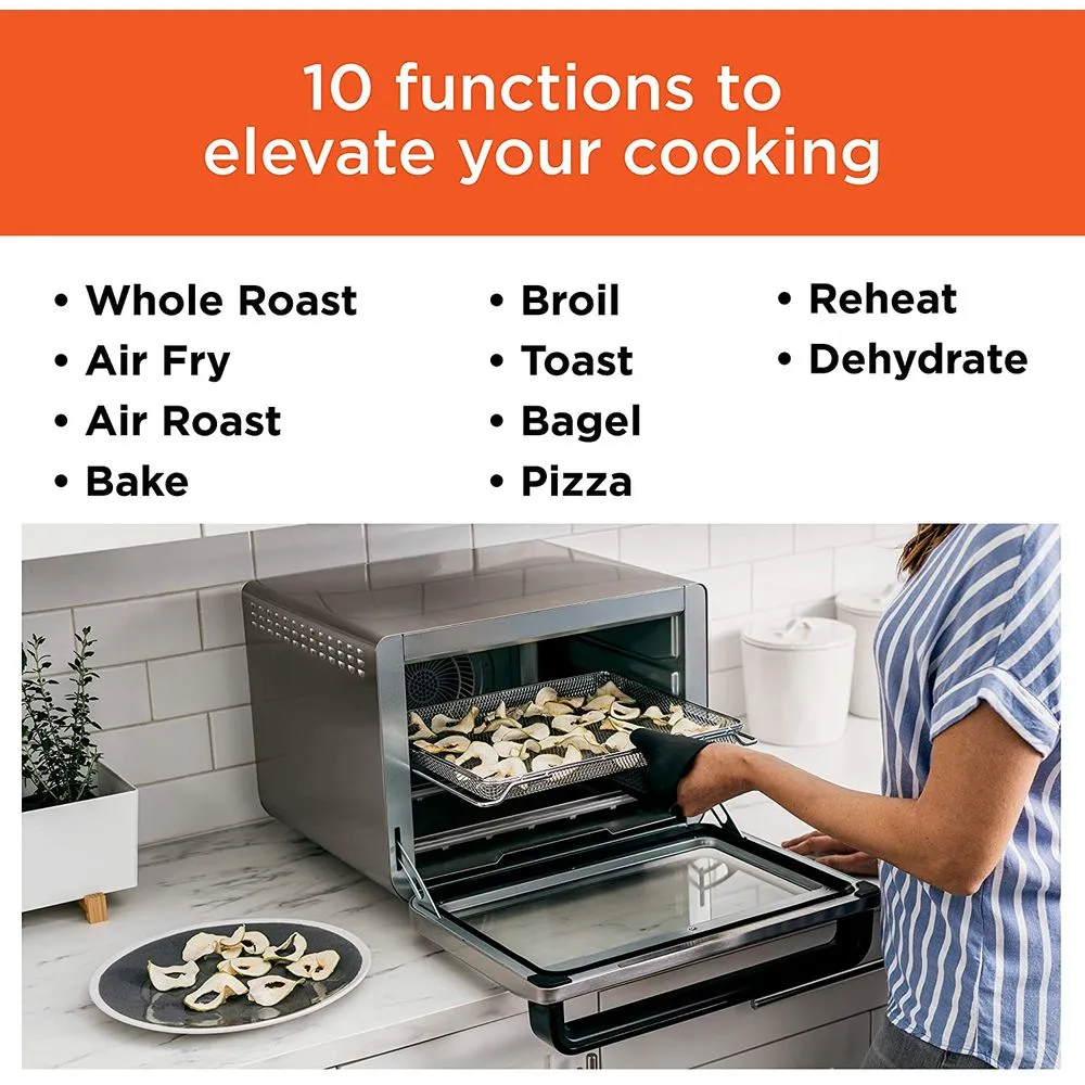 Ninja DT201 Foodi Pro Air Fry Oven 10-in-1 XL Convection Toaster Oven