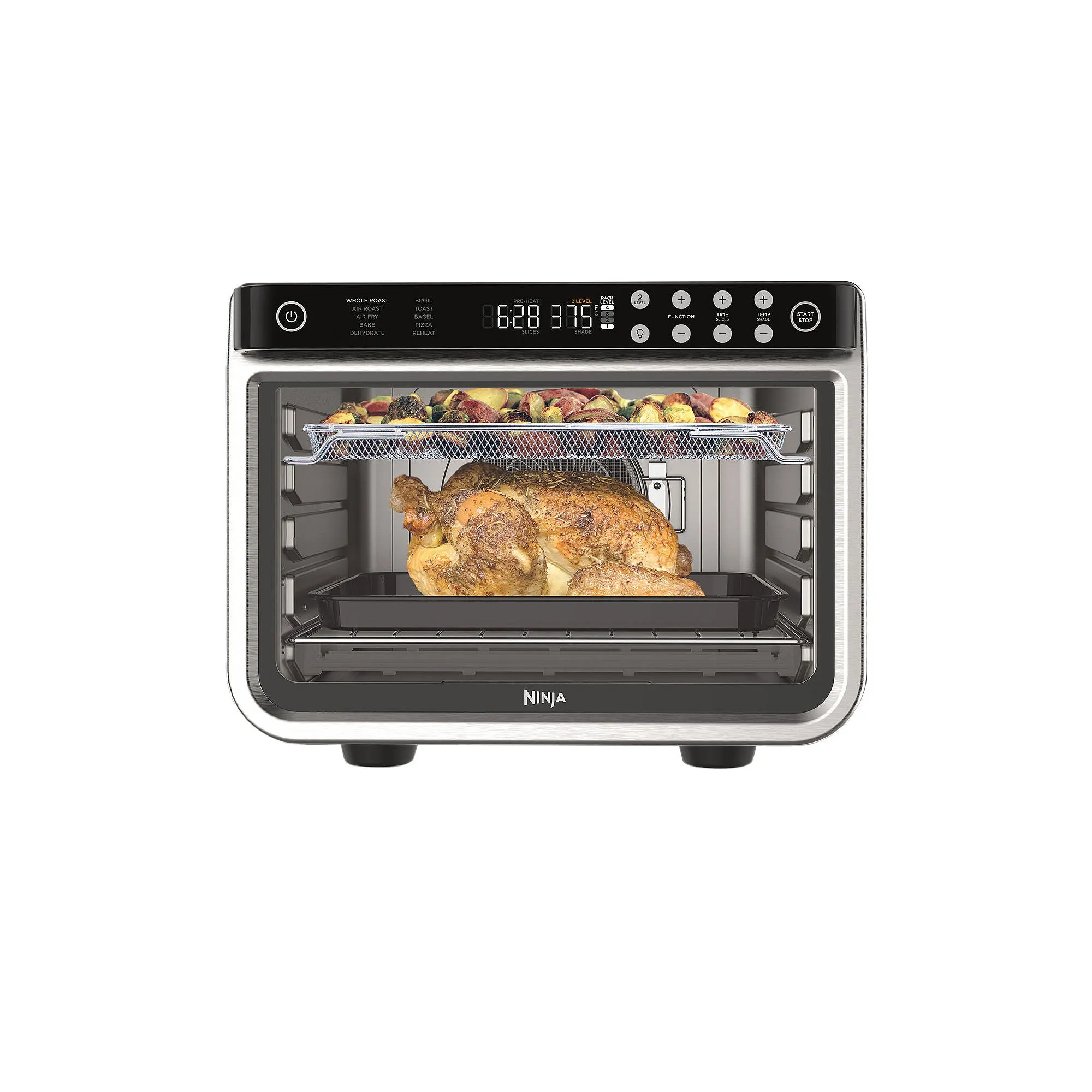 Ninja DT201 Foodi Pro Air Fry Oven 10-in-1 XL Convection Toaster Oven