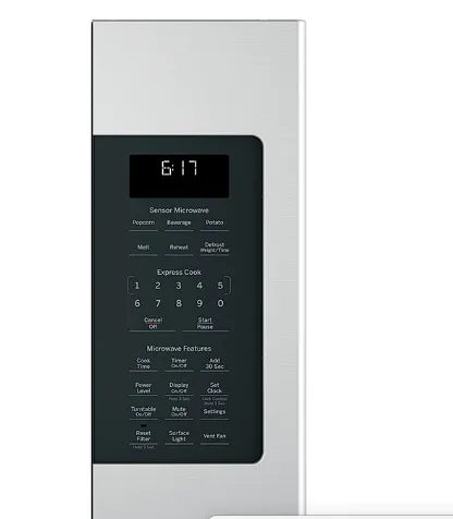 Over-the-Range Sensor Microwave Oven
