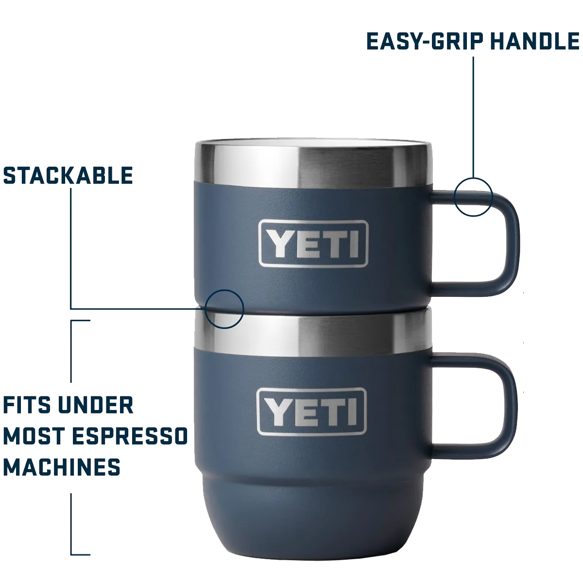 Rambler 6 oz Stackable Mugs 2 Pack