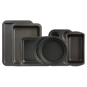 Range Kleen 7-Pc Bakeware Set - GRAY ONE SIZE