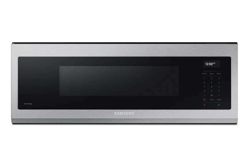 Samsung Stainless Steel 550 CFM Slim Over-The-Range Microwave (1.1 Cu.Ft.) - ME11A7710DS/AC