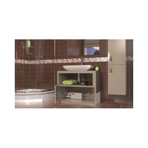 Saniflo 010 SANISHOWER Light Duty Gray Water Pump, White