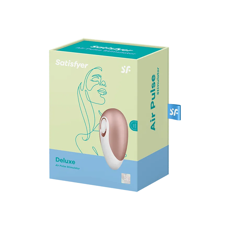 Satisfyer - Pro Deluxe Air Pulse Rechargeable Clitoral Air Stimulator (Rose Gold)