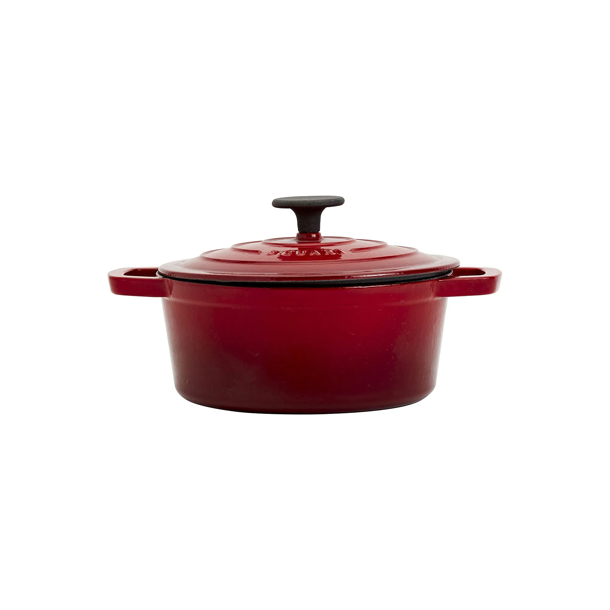 Smith & Clark Cast Iron 3-Qt. Dutch Oven - RED ONE SIZE