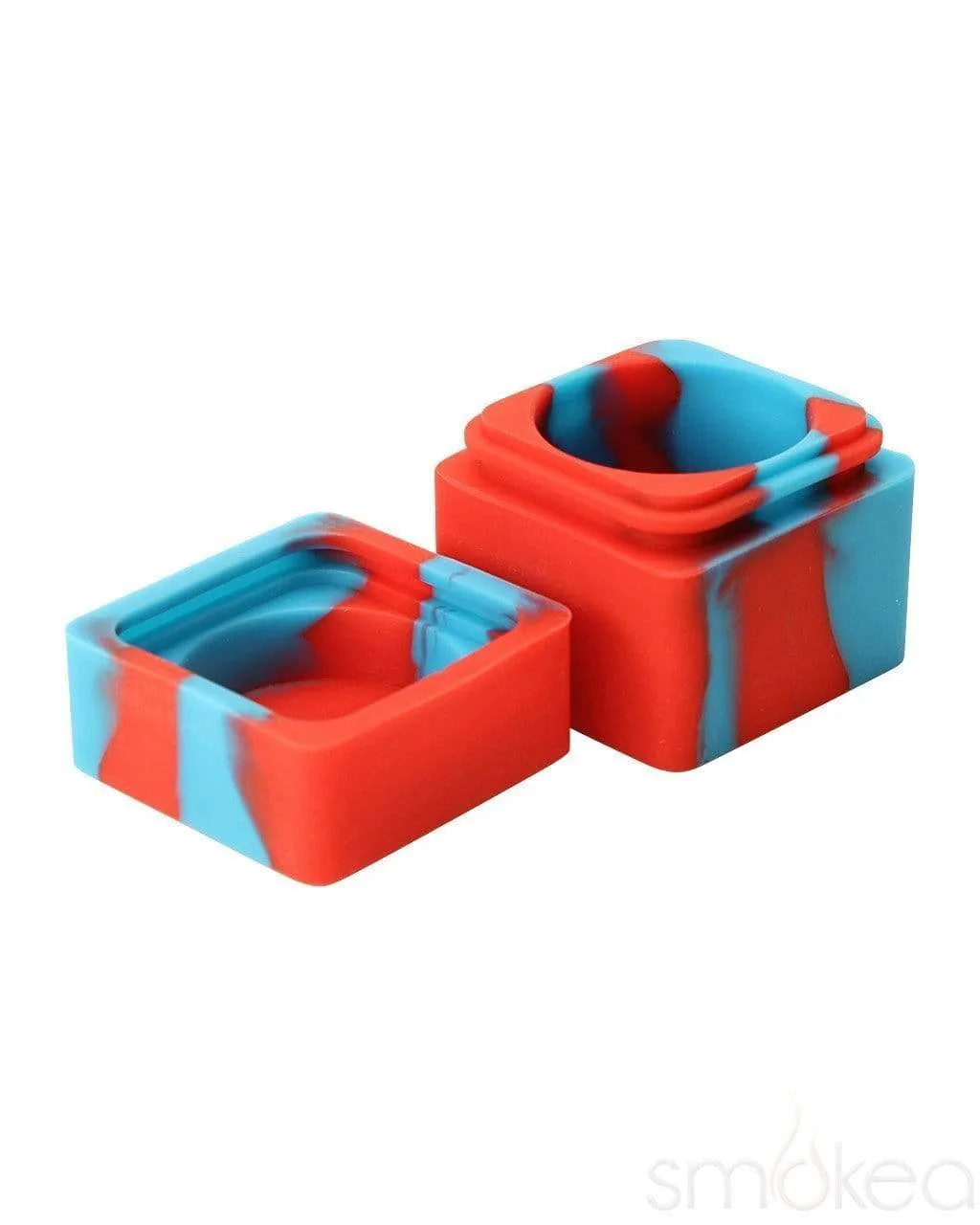 SMOKEA Silicone Non Stick Small Lego Storage Container