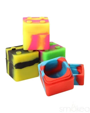 SMOKEA Silicone Non Stick Small Lego Storage Container