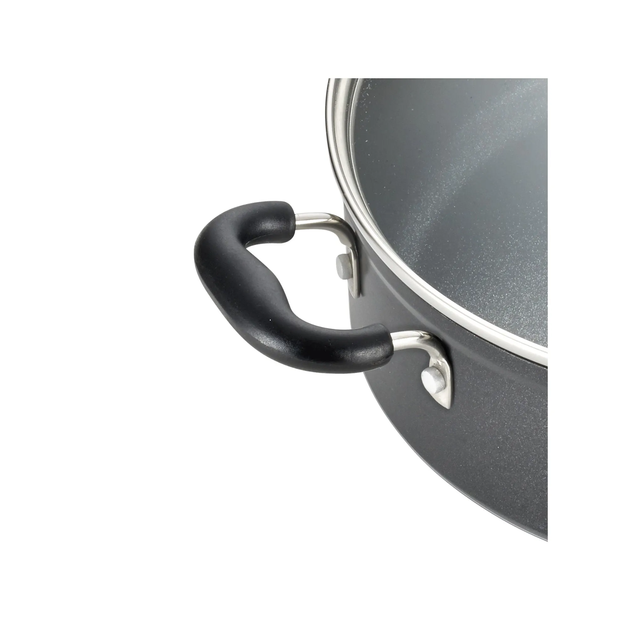T-Fal 5-Qt. Aluminum Jumbo Cooker With Lid - BLACK ONE SIZE