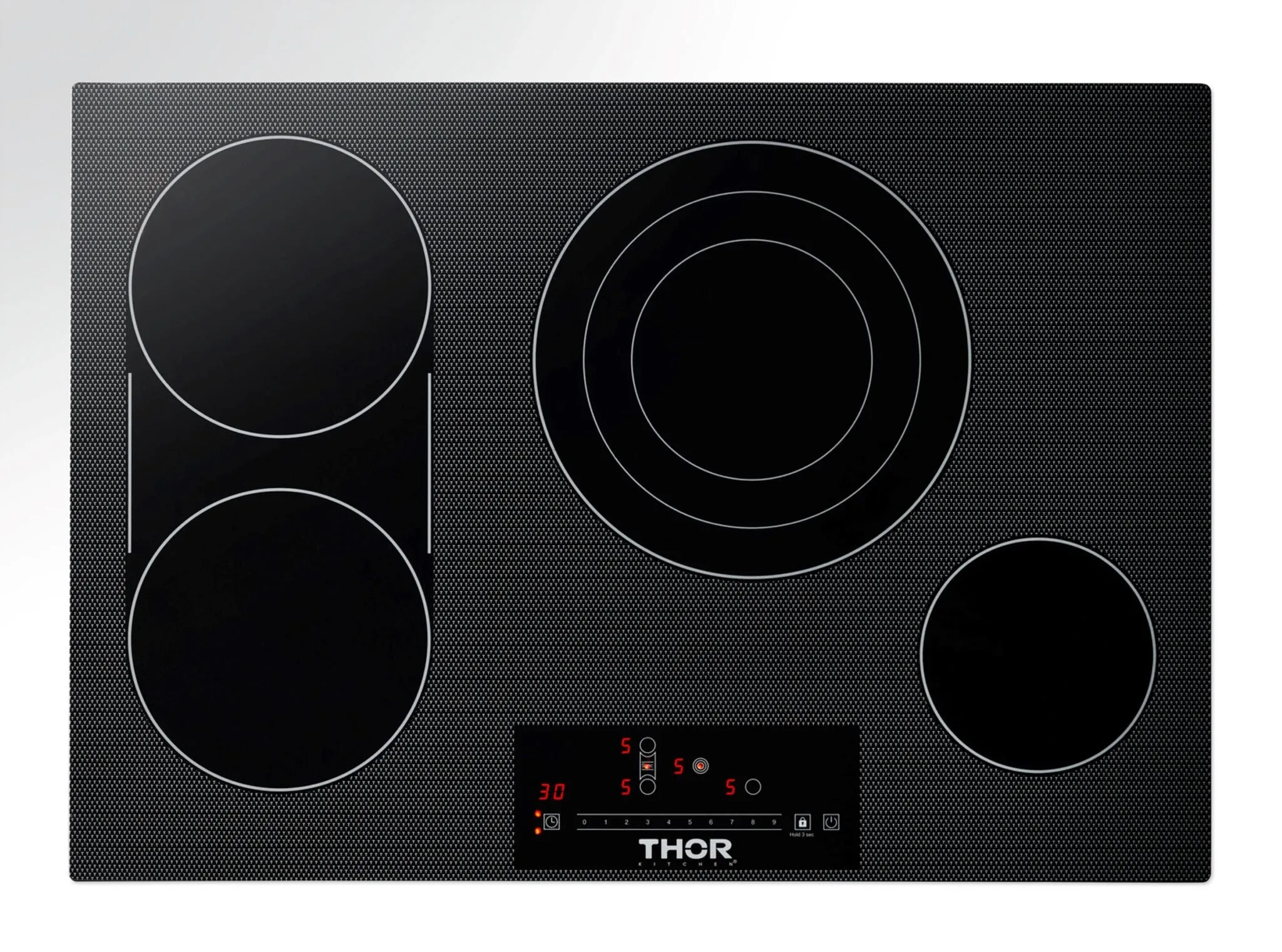 Thor Kitchen Black 30" Electric Cooktop - TEC30