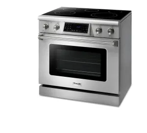 Thor Kitchen Stainless Steel Freestanding Tilt-Panel Electric Range (6.0 cu.ft.) - TRE3601