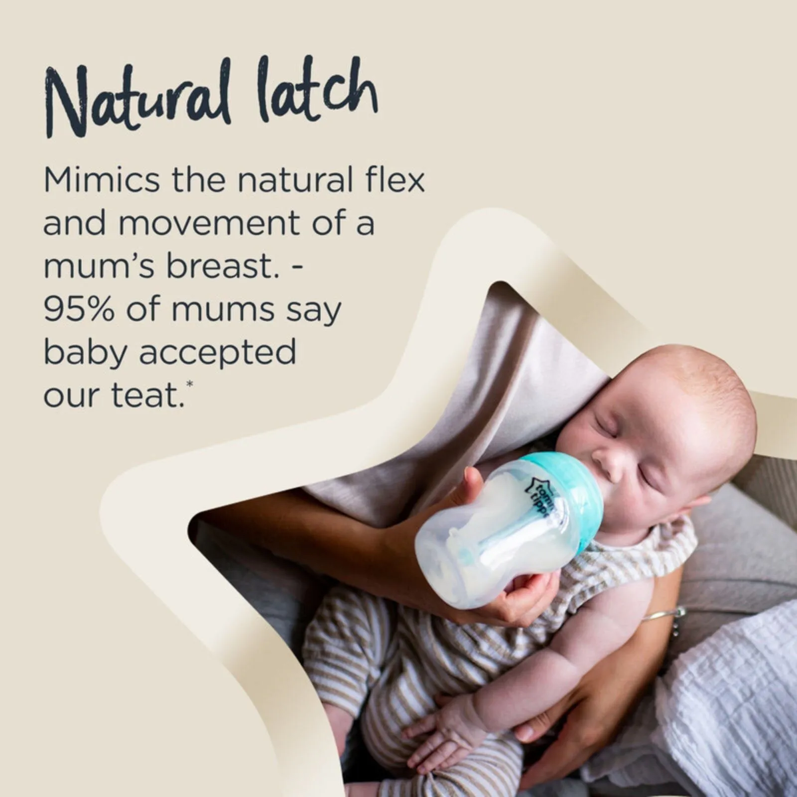 Tommee Tippee Advanced Anti-Colic Teat Medium Flow 3  months Pack of 2
