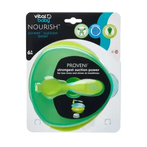 Vital Baby Nourish Power Suction Bowl 6  months - Pop