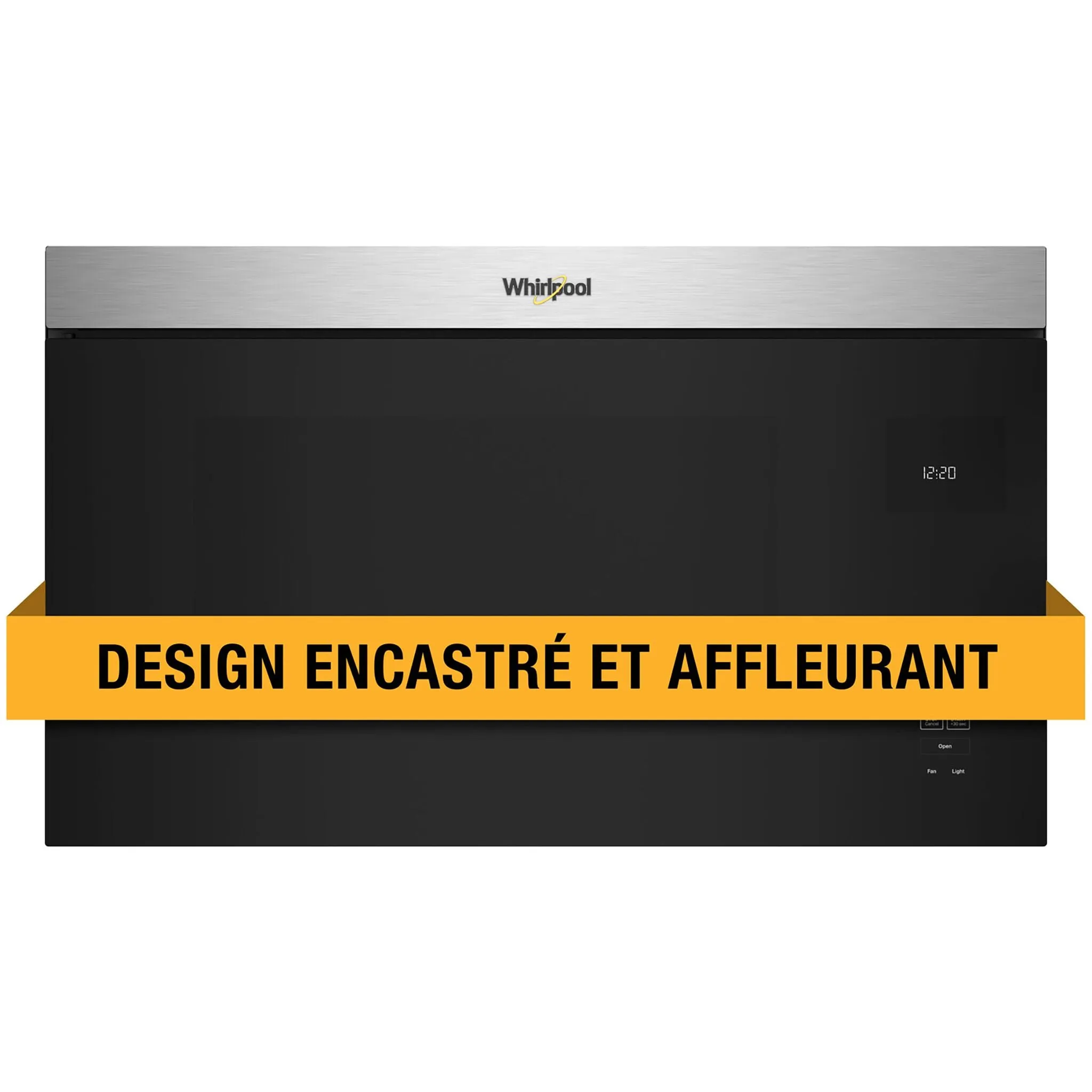 Whirlpool Fingerprint Resistant Stainless Steel Over-the-Range Microwave (1.10 Cu Ft) - YWMMF5930PZ
