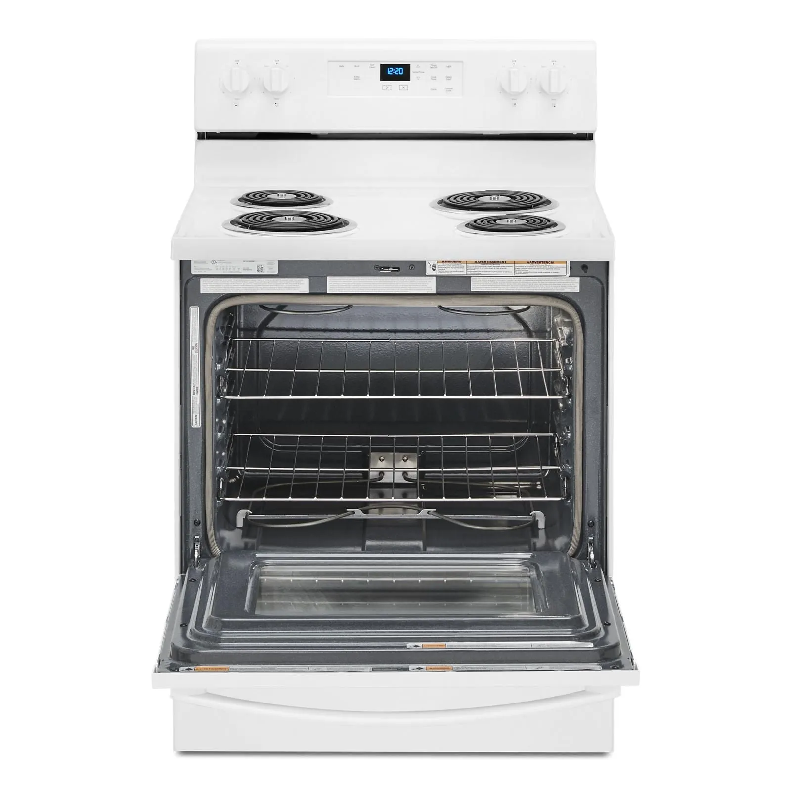 Whirlpool White Freestanding Electric Range (4.8 Cu. Ft.) - YWFC315S0JW