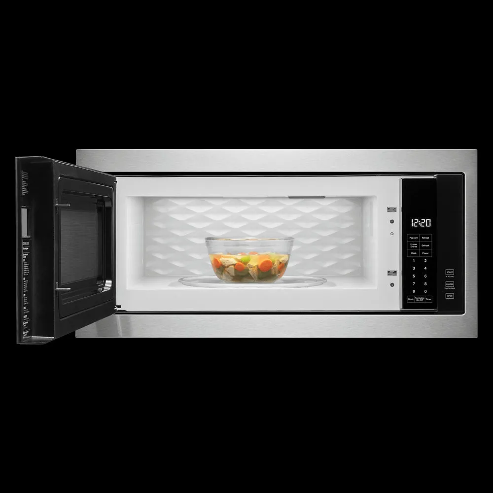 Whirlpool WMT50011KS 1.1 Cu. Ft. Built-In Microwave with Slim Trim Kit (Stainless steel)
