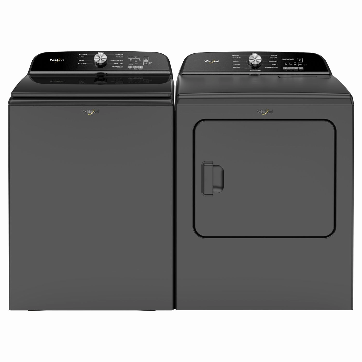 Whirlpool Volcano Black Electric Dryer (7.00 Cu Ft) - YWED6150PB