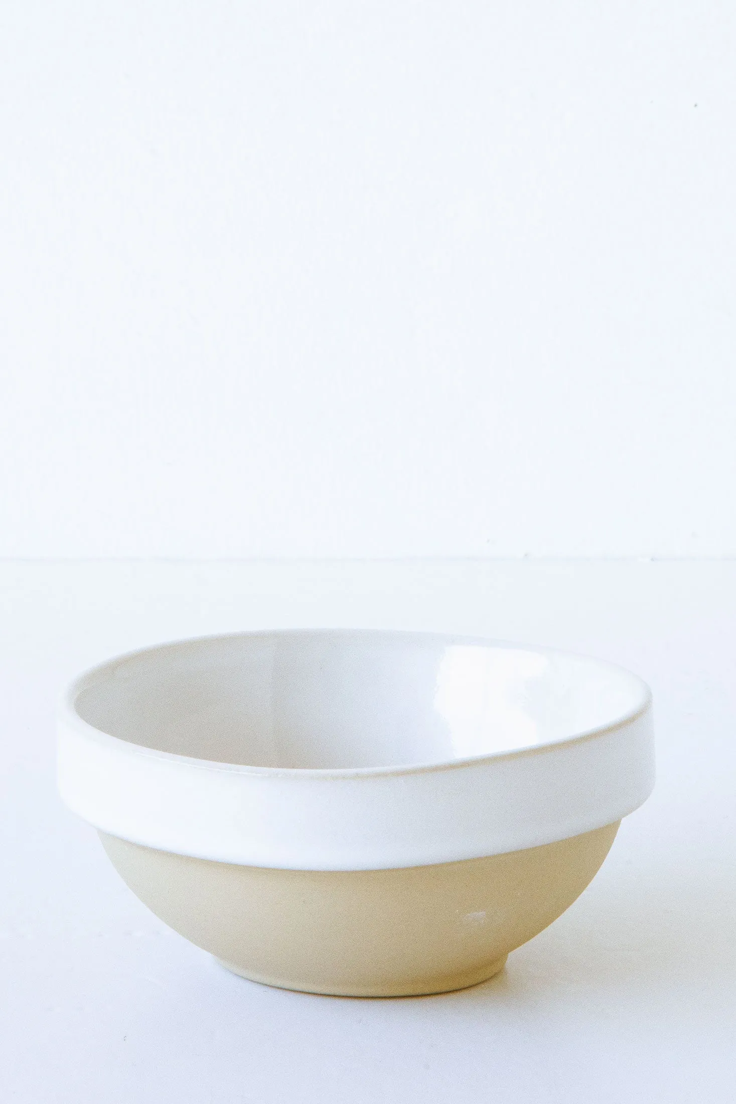 White Serving Bowl