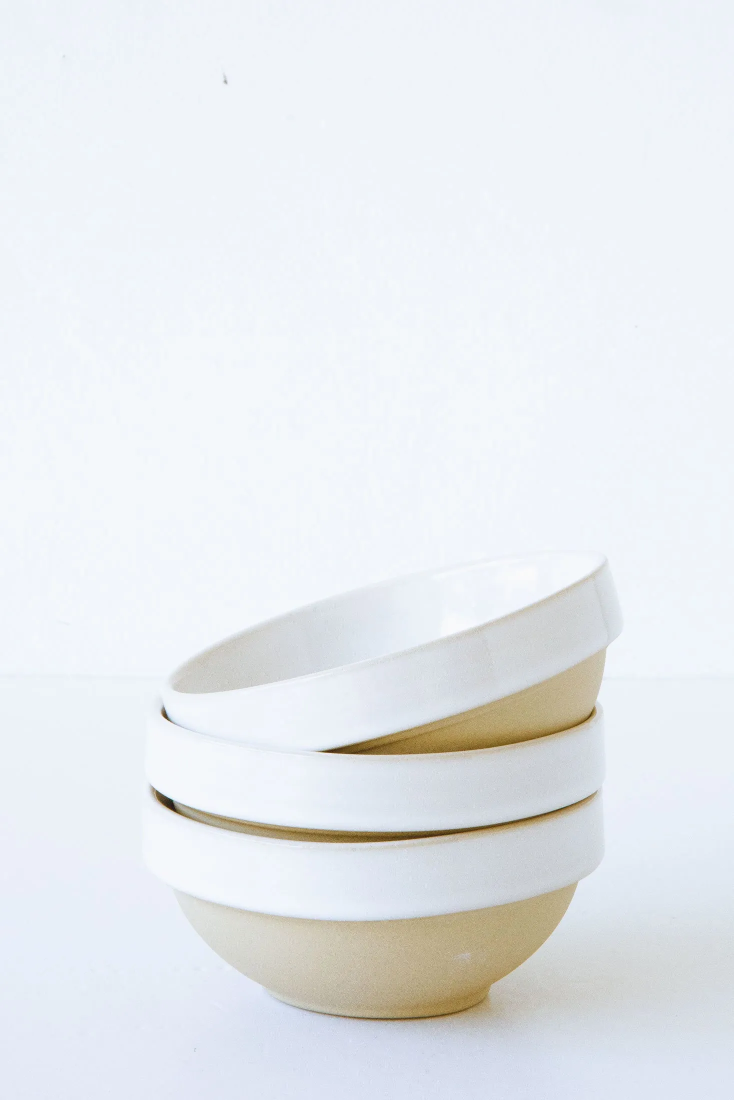 White Serving Bowl