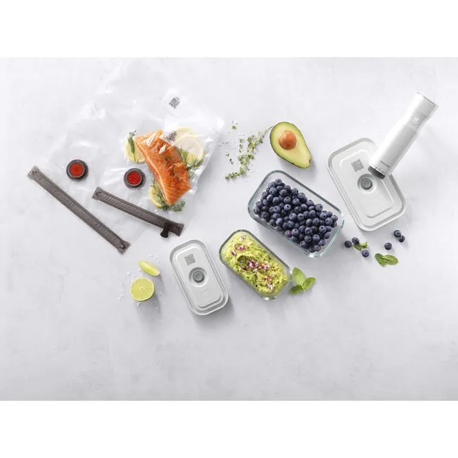 Zwilling Fresh & Save Starter Set - Includes Vacuum Pump, Small & Medium Containers